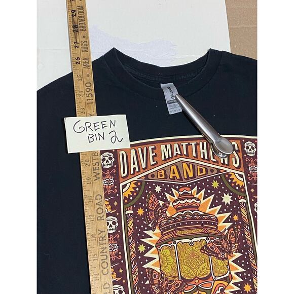 Dave Matthews Band Fall Tour 2022 Shirt Black Mens size M Concert - Picture 4 of 7
